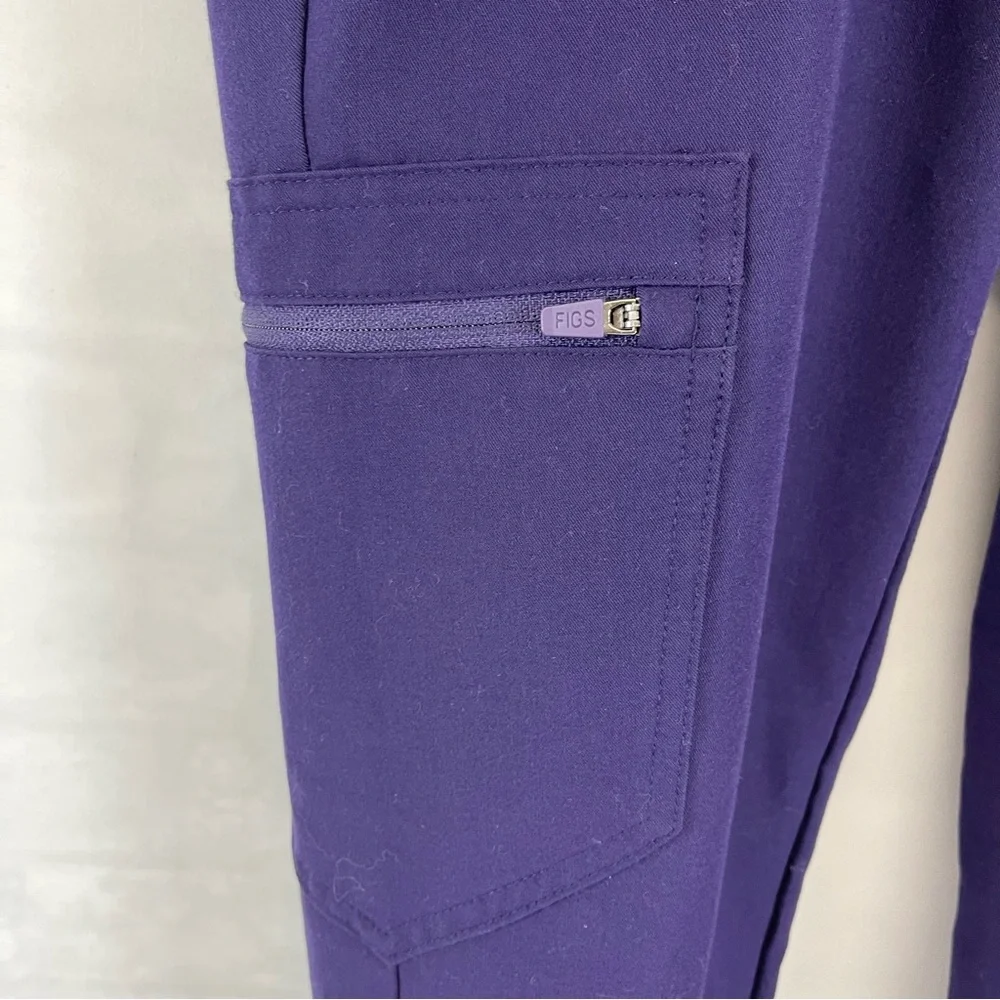 FIGS‎ Technical Collection XXS Zamora Jogger Scrub Pants Royal Blue